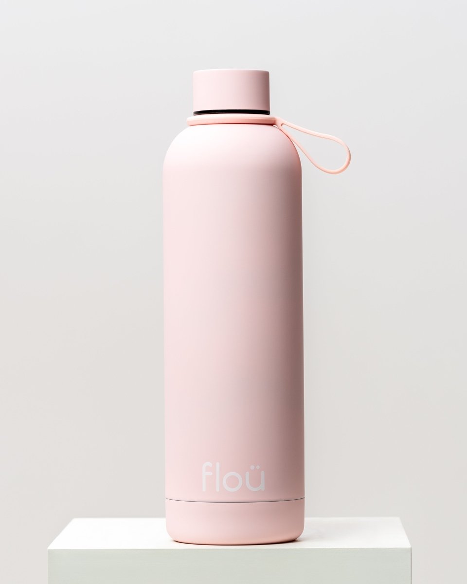 Stylish insulated water bottle 25 oz - baby pink